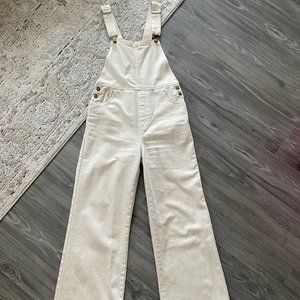 Rolla's Cream Denim Overalls